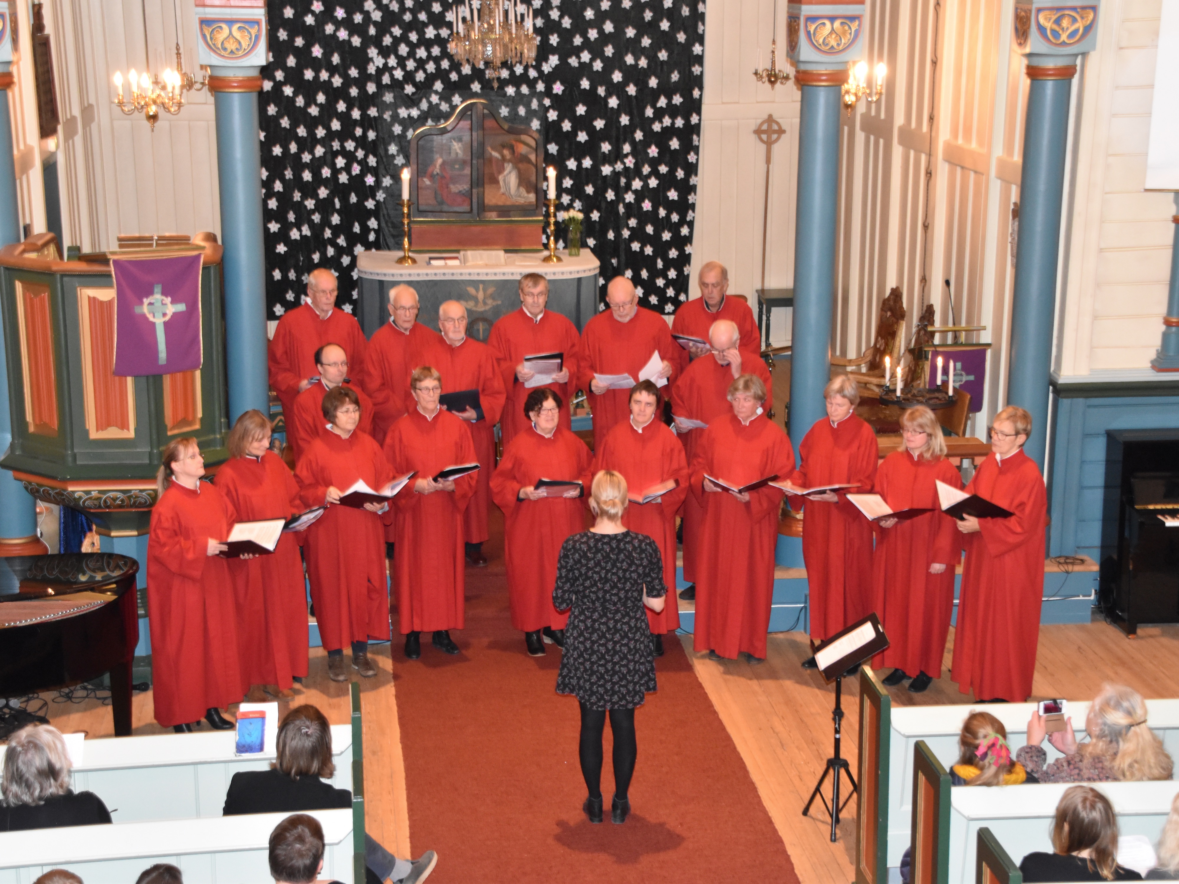 Bilete frå julekonserten i Ørsta kyrkje